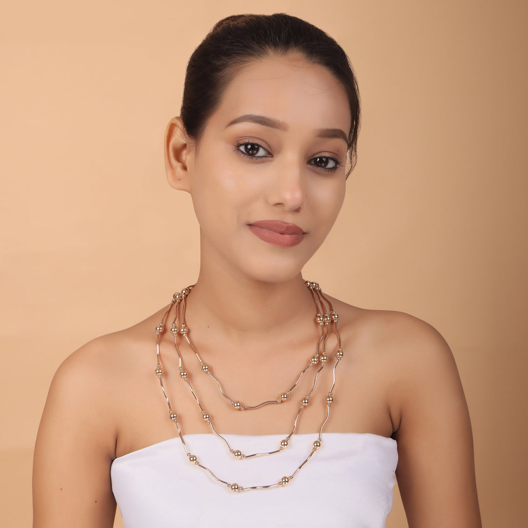 Golden Grace Layered Chain Necklace – Minimal Chic by OLIARI