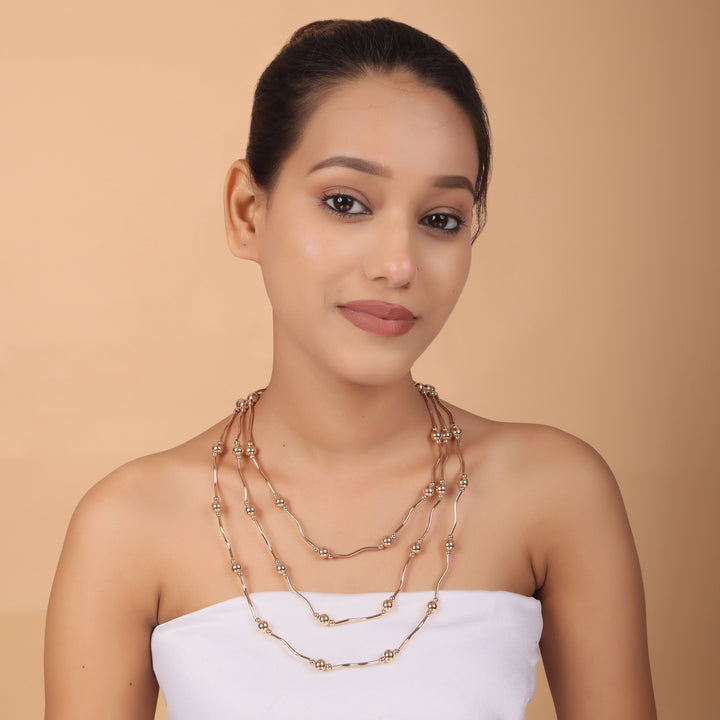 Golden Grace Layered Chain Necklace – Minimal Chic by OLIARI