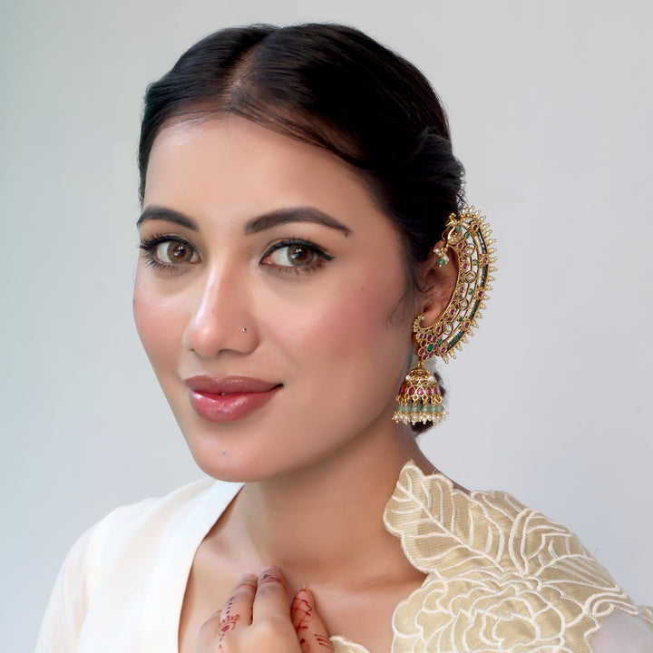 Kemp Temple Ear Cuff Jhumka