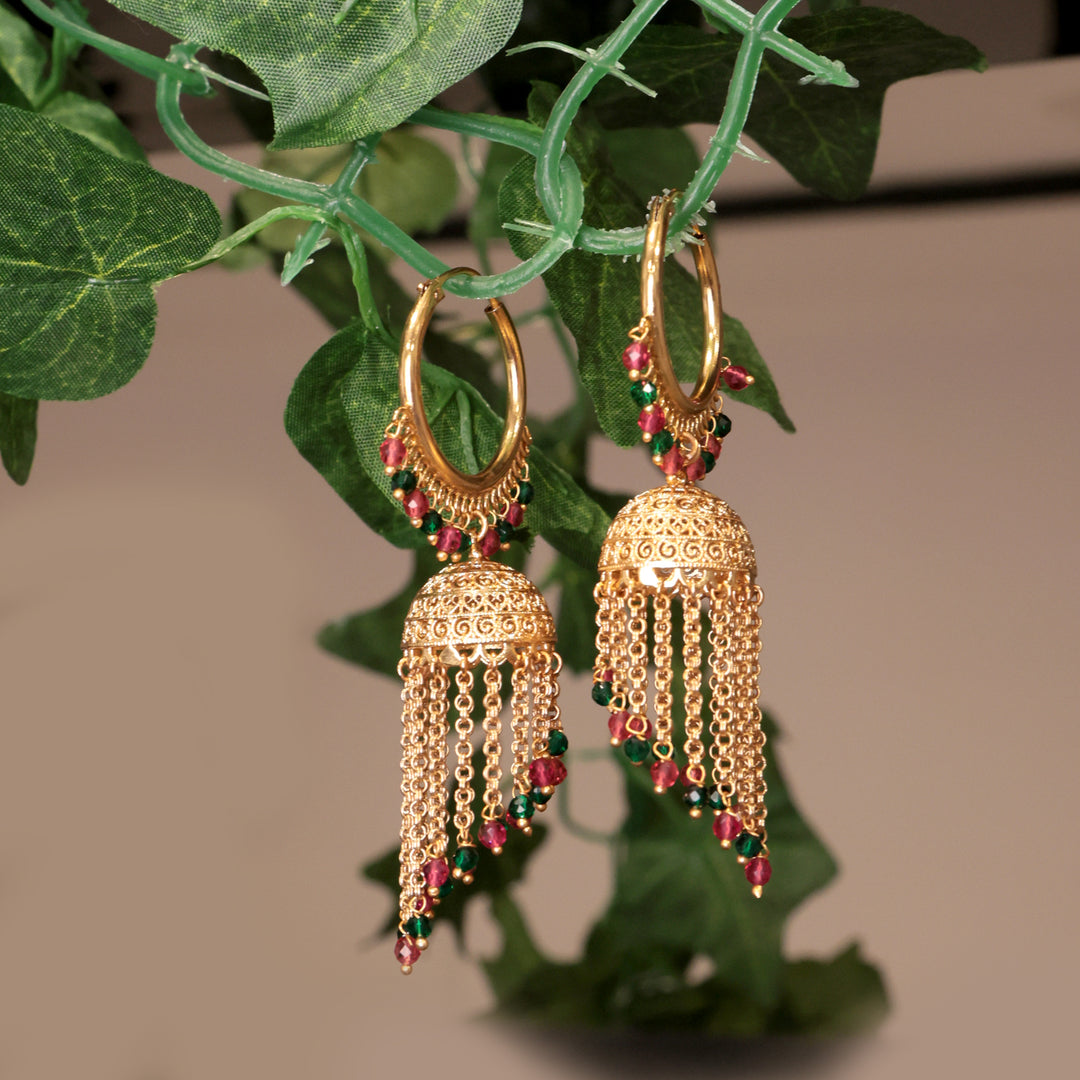 Heritage Tassel Dome Earrings