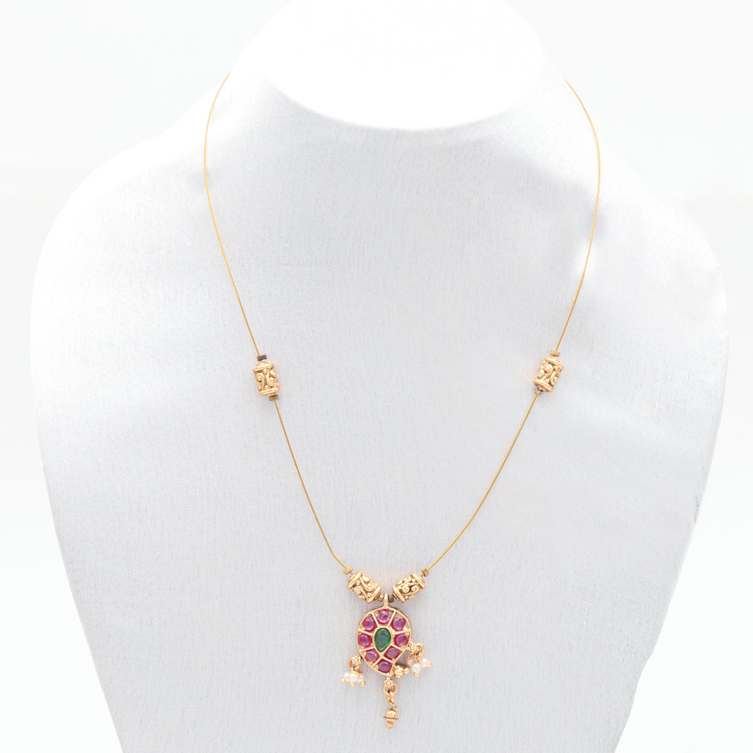 Elegant Invisible Beaded Necklace Set