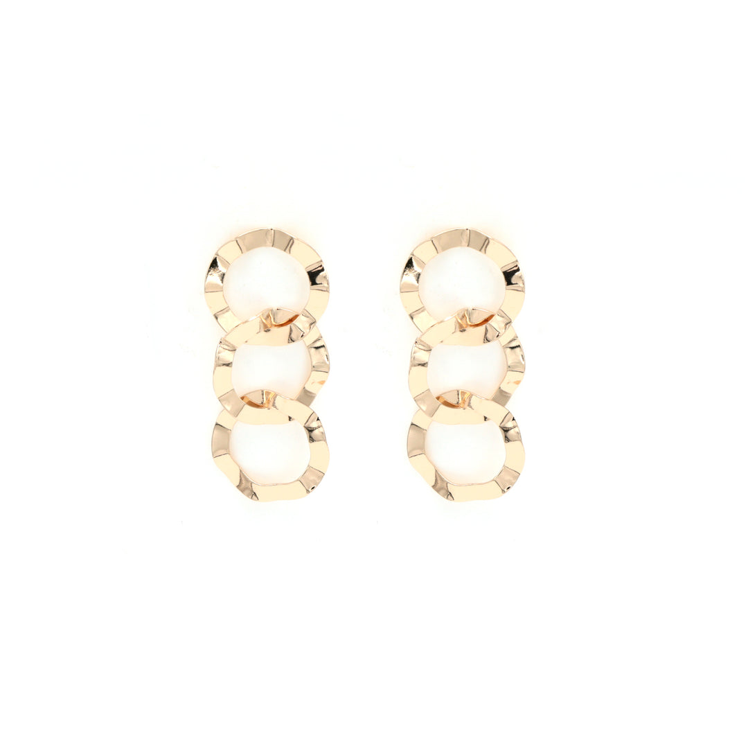 Bold Geometric Chain Link Necklace Set