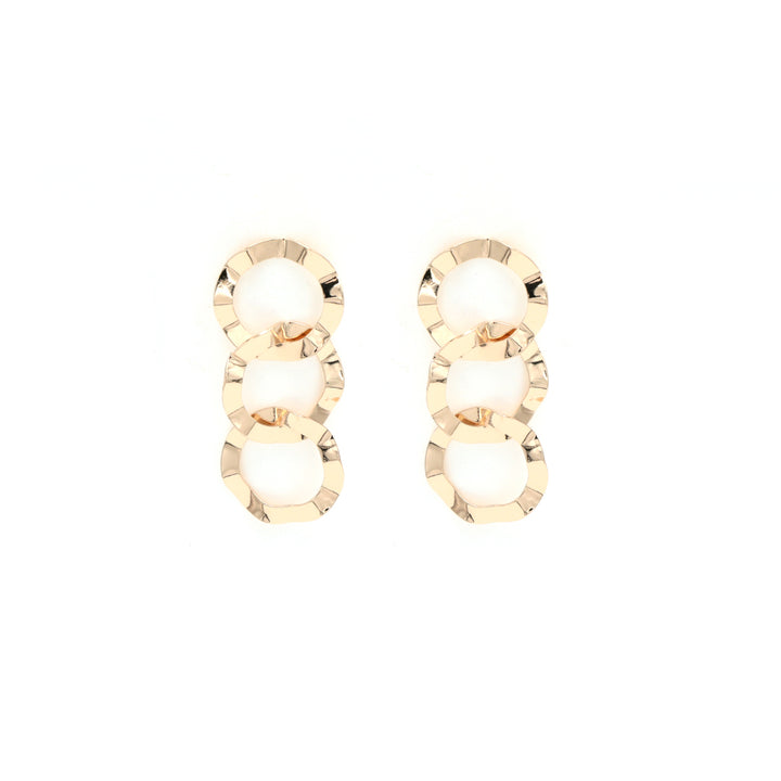 Bold Geometric Chain Link Necklace Set