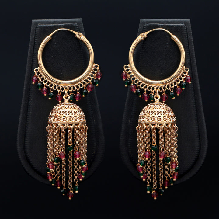 Heritage Tassel Dome Earrings