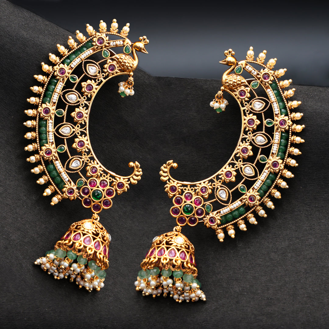 Kemp Temple Ear Cuff Jhumka