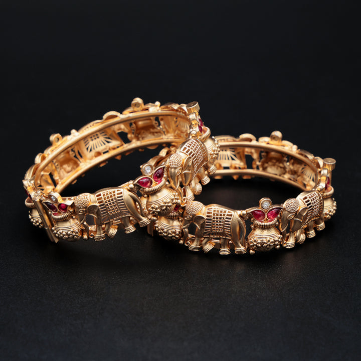 Antique Temple Kada Bracelet
